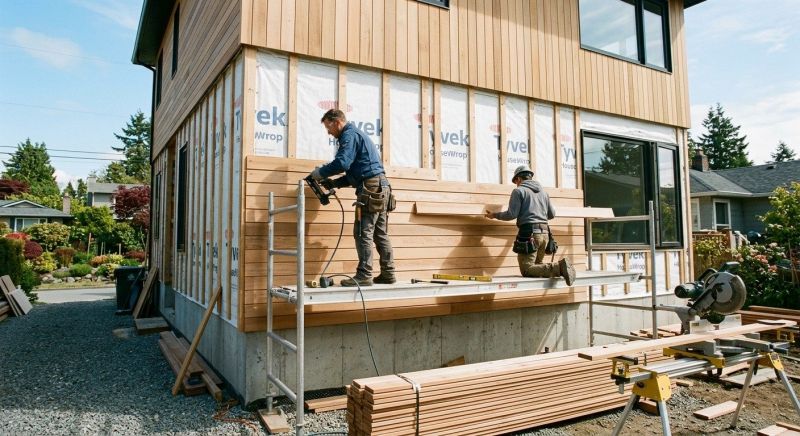 Wood Cladding Installation in Logan County, KY