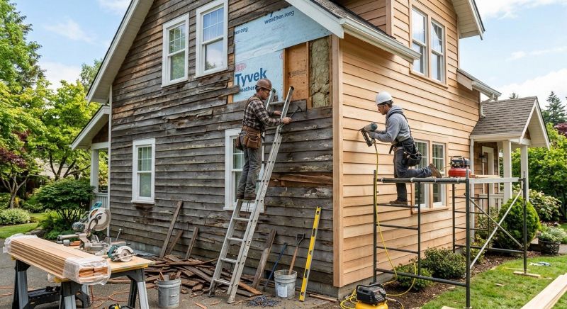 Wood Siding Installation in Goodlettsville, TN