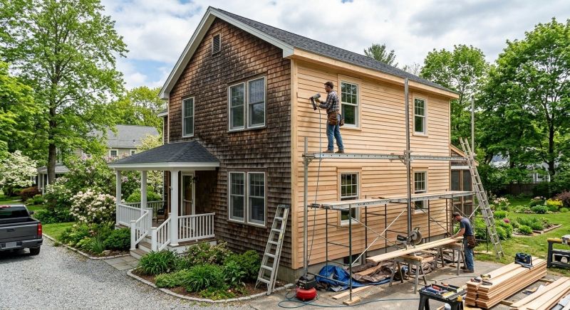 Wood Siding Installation in Hendersonville, TN