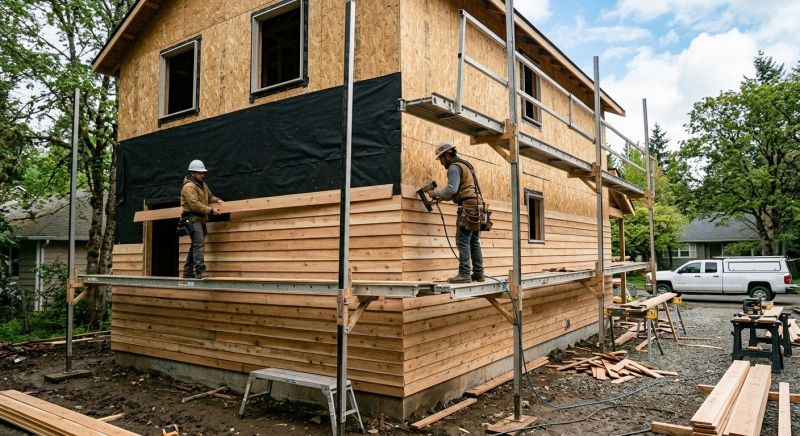 Wood Siding Installation in Robertson County, TN