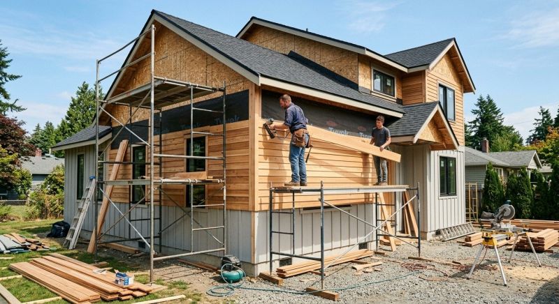 Wood Siding Installation in Madison, TN
