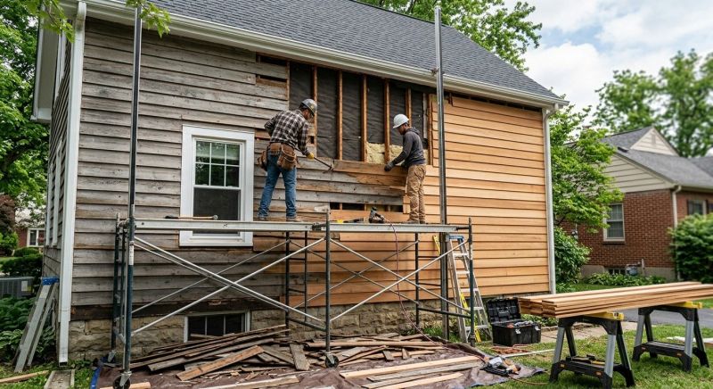 Wood Siding Replacement in Madison, TN